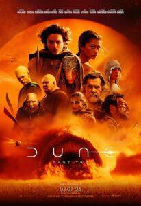 Duna Parte dos Dune Part Two Afiche