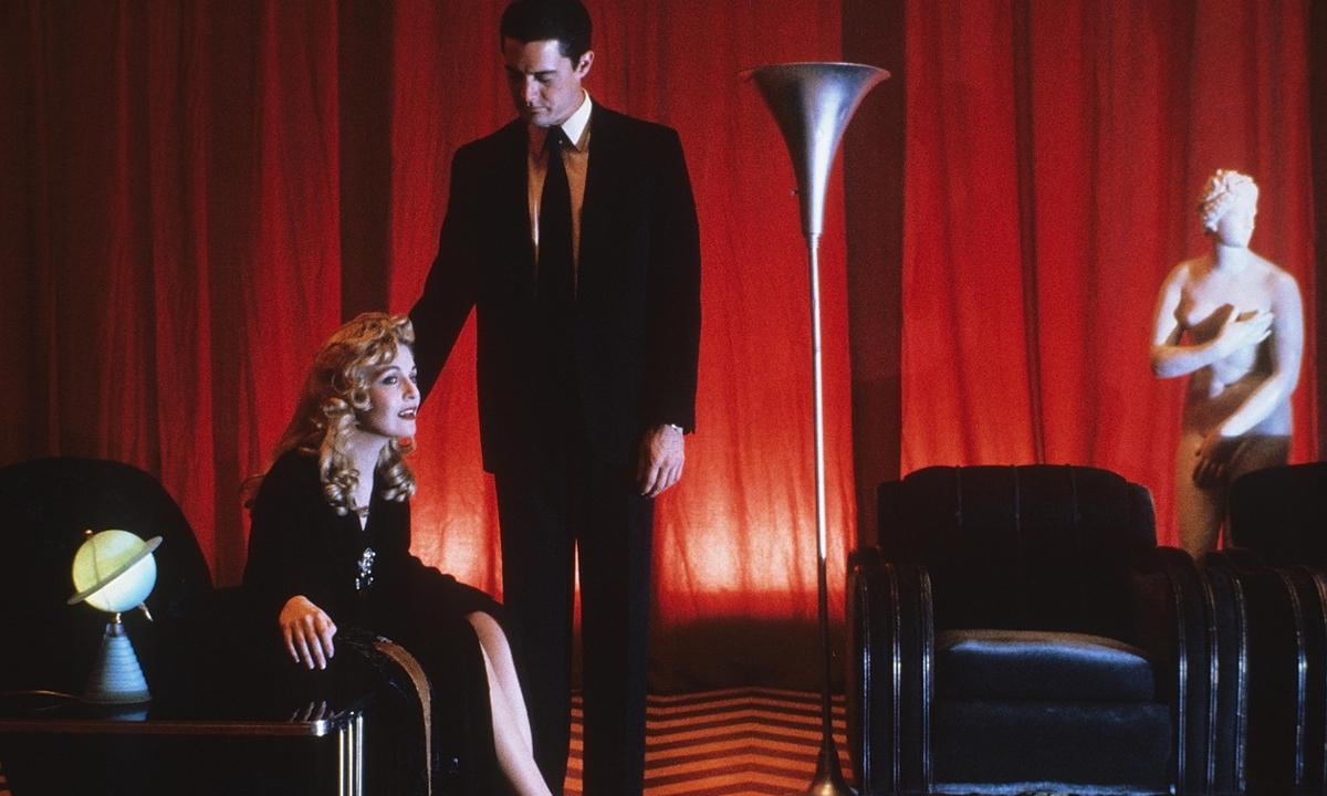 Black Lodge Laura Palmer y Dale Cooper