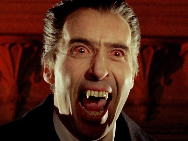 Drácula Christopher Lee Texto